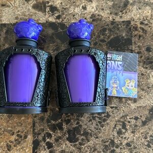 Monster High potion bottles
